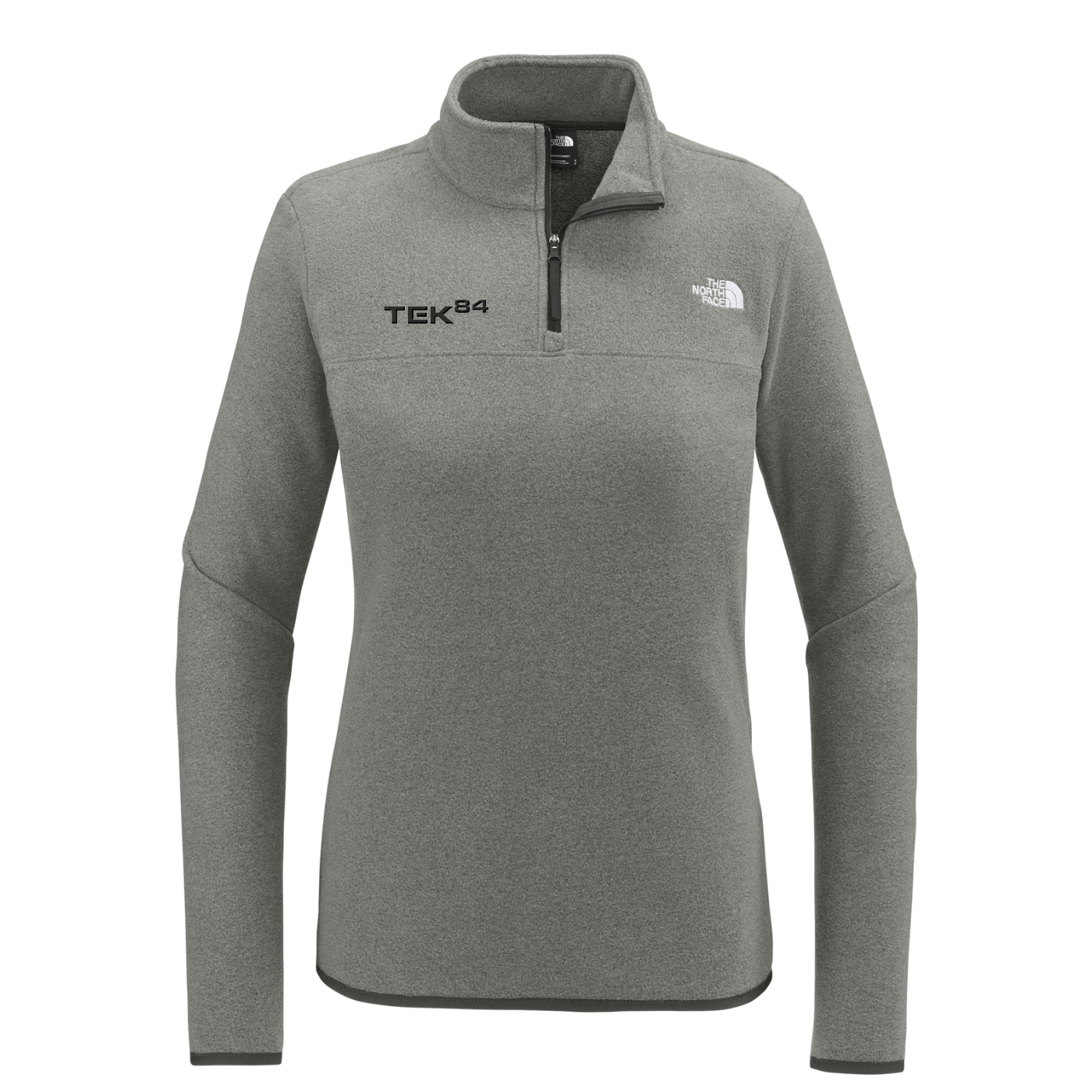 The North Face Women's Glacier 1/4-Zip Fleece — TNF Medium Grey Heather