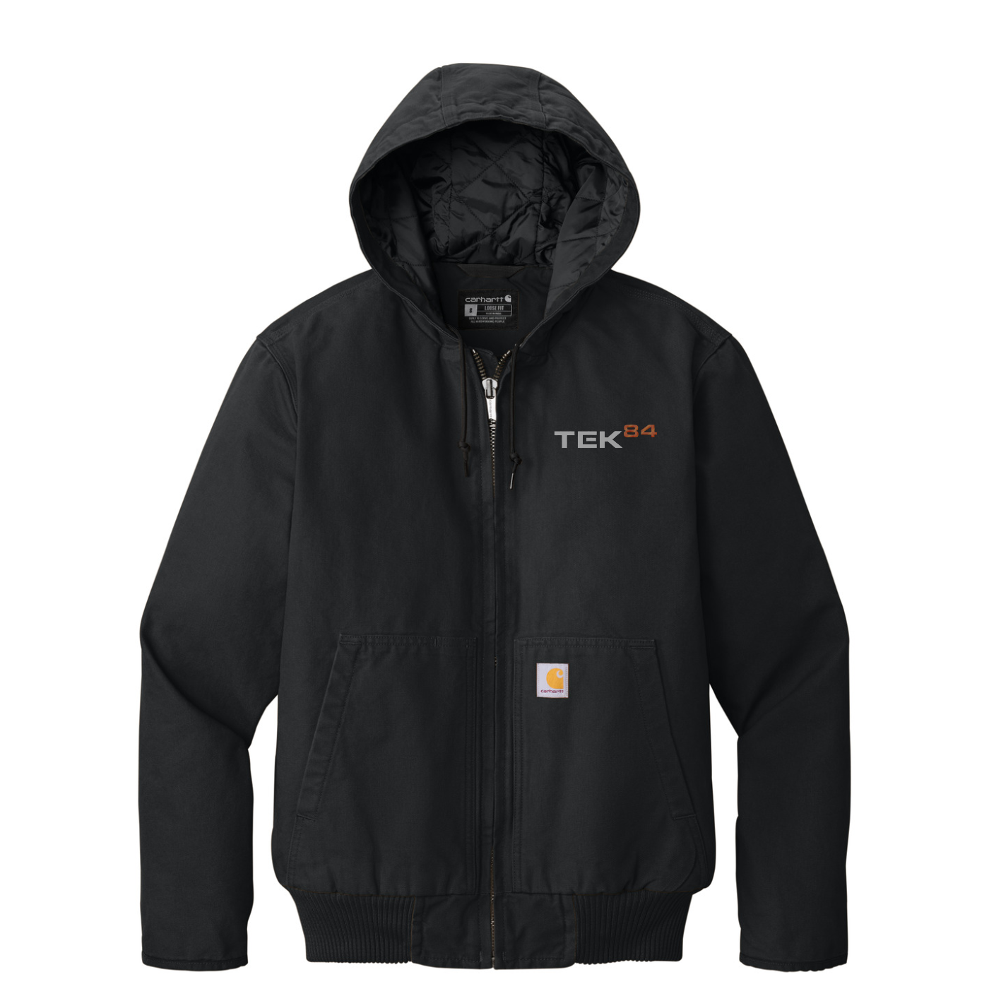 Carhartt Washed Duck Active Jac — Black