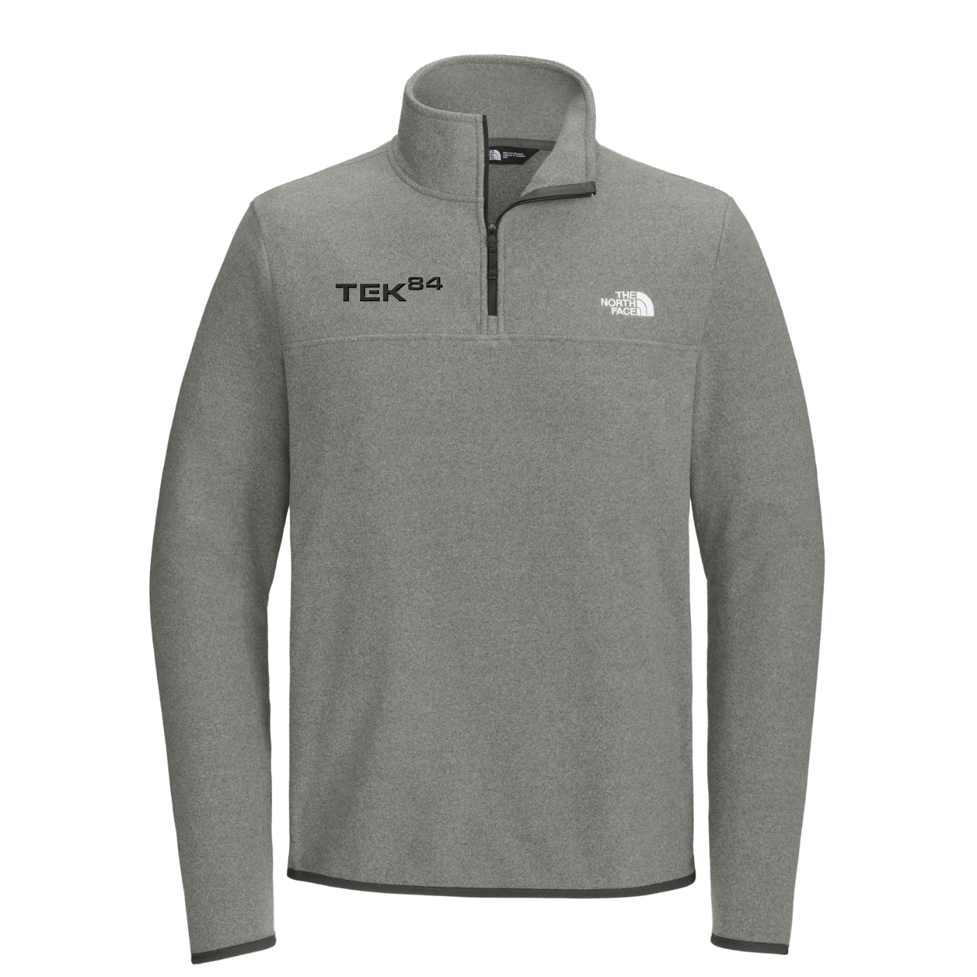 The North Face Glacier 1/4-Zip Fleece — TNF Medium Grey Heather