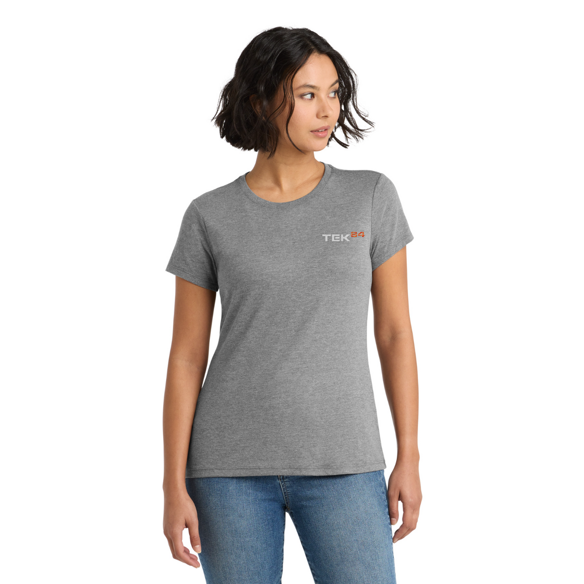 District  Women's Perfect Tri Tee — model