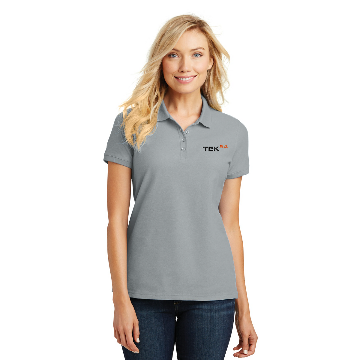 Port Authority Women's Core Classic Pique Polo — model