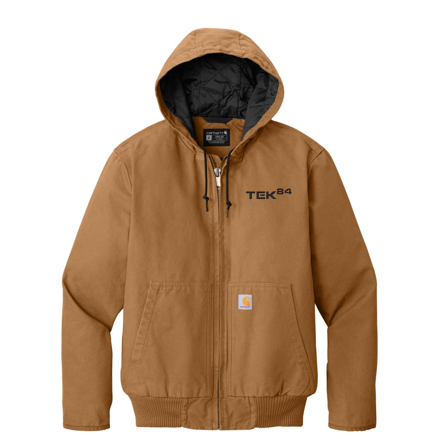 Carhartt Washed Duck Active Jac — Carhartt Brown