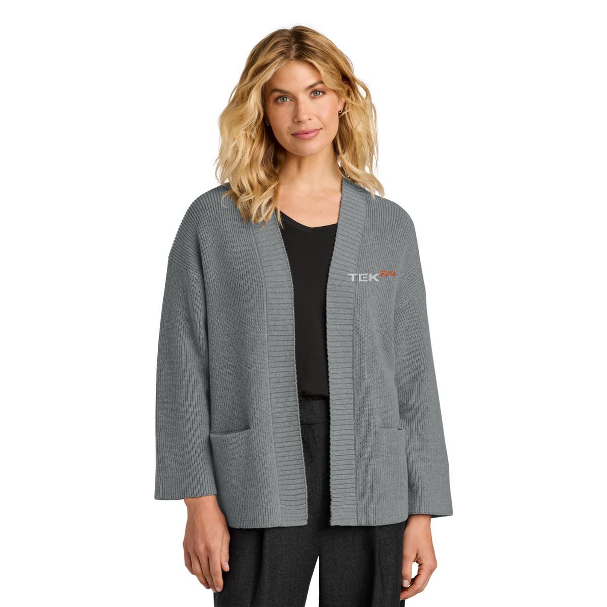 Mercer+Mettle Women's Open Cardi — model