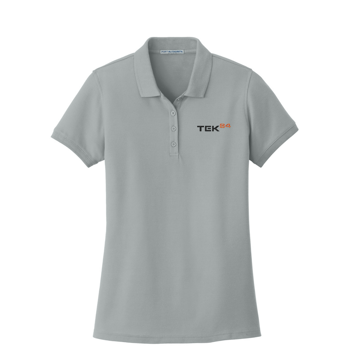 Port Authority Women's Core Classic Pique Polo — Gusty Grey