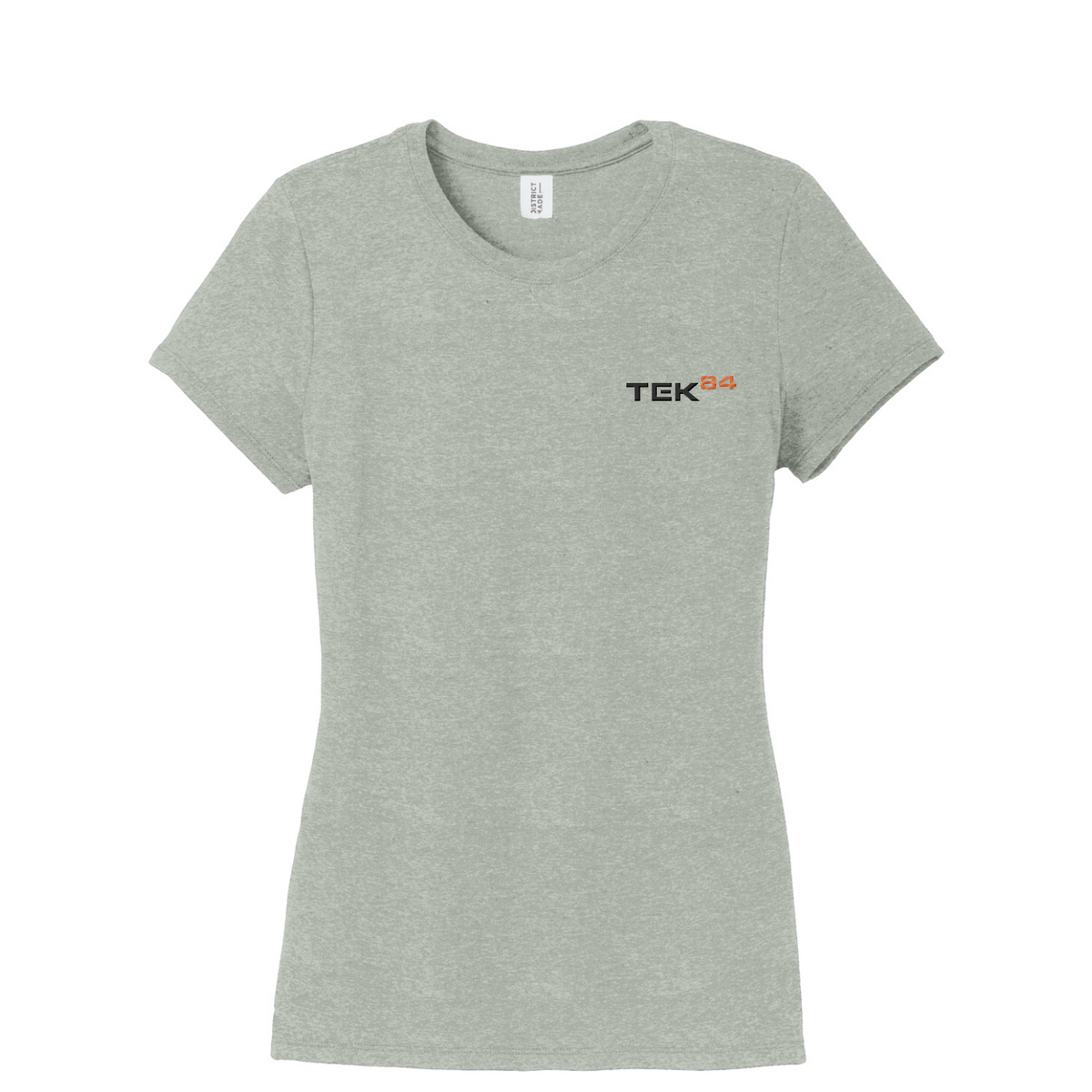 District  Women's Perfect Tri Tee — Heathered Grey